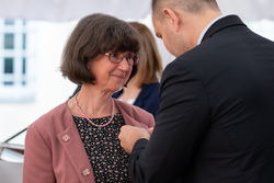 Uroczystość wręczenia Krzyży Wolności i Solidarności – Warszawa, 4 czerwca 2022. Fot. Mikołaj Bujak (IPN)