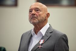 Uroczystość wręczenia Krzyży Wolności i Solidarności – Łódź, 10 czerwca 2022. Fot. Mikołaj Bujak (IPN)