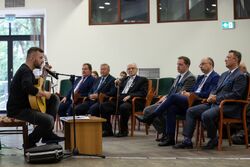 Uroczystość wręczenia Krzyży Wolności i Solidarności – Łódź, 10 czerwca 2022. Fot. Mikołaj Bujak (IPN)