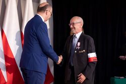 Uroczystość wręczenia Krzyży Wolności i Solidarności – Wrocław, 11 czerwca 2022. Fot. Mikołaj Bujak (IPN)