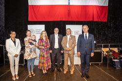 Uroczystość wręczenia Krzyży Wolności i Solidarności – Wałbrzych, 11 czerwca 2022. Fot. IPN