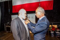 Uroczystość wręczenia Krzyży Wolności i Solidarności – Wałbrzych, 11 czerwca 2022. Fot. IPN