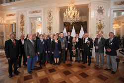 Uroczystość wręczenia Krzyży Wolności i Solidarności – Warszawa, 13 czerwca 2022. Fot. Mikołaj Bujak (IPN)