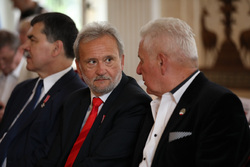 Uroczystość wręczenia Krzyży Wolności i Solidarności – Warszawa, 13 czerwca 2022. Fot. Mikołaj Bujak (IPN)