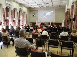 Uroczystość wręczenia Krzyży Wolności i Solidarności działaczom opozycji niepodległościowej z lat 1976–1989 – Radom, 24 czerwca 2022. Fot. IPN