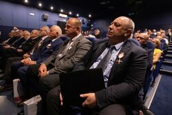 Uroczystość wręczenia Krzyży Wolności i Solidarności – Polkowice, 29 sierpnia 2022. Fot. Mikołaj Bujak (IPN)