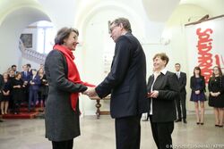 Wręczenie Krzyży Wolności i Solidarności – Warszawa, 20 lutego 2017 (fot. Krzysztof Sitkowski/KPRP)