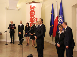 Wręczenie Krzyży Wolności i Solidarności – Warszawa, 20 lutego 2017 (fot. Marcin Jurkiewicz/IPN)