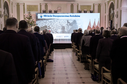 Krzyże Wolności i Solidarności dla działaczy „Solidarności” rolniczej i Duszpasterstwa Rolników – Warszawa, 2 grudnia 2022. Fot. Sławek Kasper (IPN)