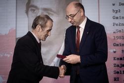 Krzyże Wolności i Solidarności dla działaczy „Solidarności” rolniczej i Duszpasterstwa Rolników – Warszawa, 2 grudnia 2022. Fot. Sławek Kasper (IPN)