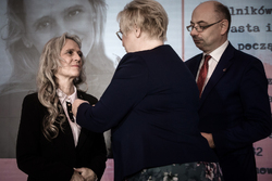 Krzyże Wolności i Solidarności dla działaczy „Solidarności” rolniczej i Duszpasterstwa Rolników – Warszawa, 2 grudnia 2022. Fot. Sławek Kasper (IPN)