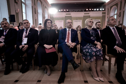 Krzyże Wolności i Solidarności dla działaczy „Solidarności” rolniczej i Duszpasterstwa Rolników – Warszawa, 2 grudnia 2022. Fot. Sławek Kasper (IPN)