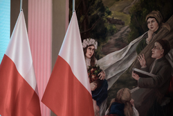 Debata towarzysząca obchodom 40. rocznicy Duszpasterstwa Rolników – Warszawa, 2 grudnia 2022. Fot. Sławek Kasper (IPN)