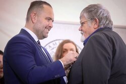 Uroczystość wręczenia Krzyży Wolności i Solidarności działaczom opozycji niepodległościowej – Warszawa, 13 grudnia 2022. Fot. Sławek Kasper (IPN)