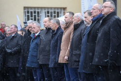 Uroczystość w hołdzie ofiarom komunizmu w 41. rocznicę wprowadzenia w Polsce stanu wojennego – Warszawa, 13 grudnia 2022. Fot. Sławek Kasper (IPN)