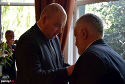 Uroczystość wręczenia Krzyży Wolności i Solidarności – Wiedeń, 8 maja 2017. Fot. Maciej Foks (IPN)