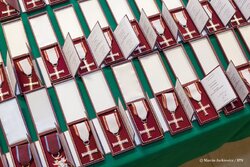 Uroczystość wręczenia odznaczeń państwowych – Warszawa, 13 czerwca 2017. Fot. Marcin Jurkiewicz (IPN)