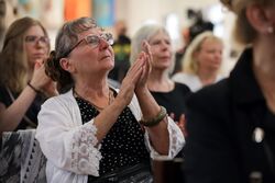 Uroczystość wręczenia Krzyży Wolności i Solidarności – Gdańsk, 31 sierpnia 2023. Fot: Mikołaj Bujak (IPN)