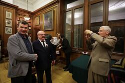 Uroczystość wręczenia Krzyży Wolności i Solidarności byłym działaczom opozycji antykomunistycznej – Nowy Jork, 8 listopada 2023. Fot. Mikołaj Bujak (IPN)