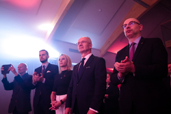 Uroczystość wręczenia Krzyży Wolności i Solidarności działaczom opozycji demokratycznej z lat 1976–1989. Fot. Sławek Kasper (IPN)