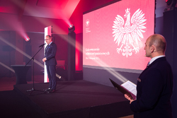 Uroczystość wręczenia Krzyży Wolności i Solidarności działaczom opozycji demokratycznej z lat 1976–1989. Fot. Sławek Kasper (IPN)