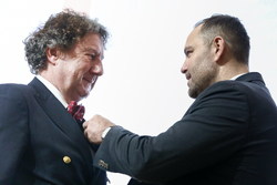 Uroczystość wręczenia Krzyży Wolności i Solidarności działaczom opozycji niepodległościowej – Warszawa, 13 grudnia 2023. Fot. Sławek Kasper (IPN)