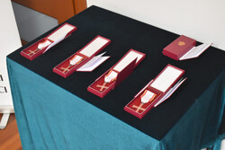 Uroczystość wręczenia Krzyży Wolności i Solidarności – Opole, 16 listopada 2023. Fot. Dominik Wojtkiewicz (IPN)