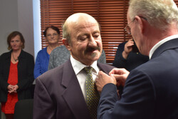 Uroczystość wręczenia Krzyży Wolności i Solidarności – Opole, 16 listopada 2023. Fot. Dominik Wojtkiewicz (IPN)