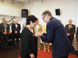 Dorota Wiszowata była łączniczką między ukrywającymi się w stanie wojennym działaczami opozycji a zakładami pracy