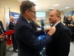 Prezes IPN odznacza Krzyżem Wolności i Solidarności Andrzeja Kliszewicza