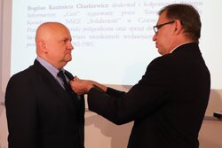 Uroczystość wręczenia Krzyży Wolności i Solidarności, fot. A. Piekarska IPN Białystok