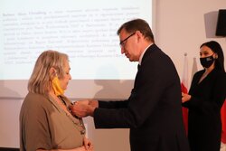 Uroczystość wręczenia Krzyży Wolności i Solidarności, fot. A. Piekarska IPN Białystok