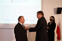 Uroczystość wręczenia Krzyży Wolności i Solidarności, fot. A. Piekarska IPN Białystok