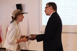 Uroczystość wręczenia Krzyży Wolności i Solidarności, fot. A. Piekarska IPN Białystok