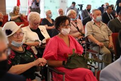 Uroczystość wręczenia Krzyży Wolności i Solidarności, fot. A. Piekarska IPN Białystok