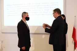 Uroczystość wręczenia Krzyży Wolności i Solidarności, fot. A. Piekarska IPN Białystok