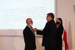 Uroczystość wręczenia Krzyży Wolności i Solidarności, fot. A. Piekarska IPN Białystok