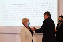 Uroczystość wręczenia Krzyży Wolności i Solidarności, fot. A. Piekarska IPN Białystok