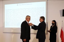 Uroczystość wręczenia Krzyży Wolności i Solidarności, fot. A. Piekarska IPN Białystok