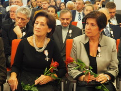 Uroczystość wręczenia Krzyży Wolności i Solidarności działaczom opozycji z Polski północno-wschodniej