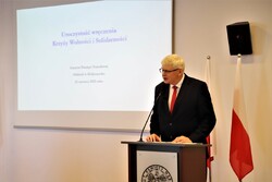 Uroczystość wręczenia Krzyży Wolności i Solidarności – Białystok, 22 czerwca 2022, Fot. Natalia Krzywicka