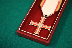 Uroczystość wręczenia działaczom opozycji antykomunistycznej Krzyży Wolności i Solidarności - Białystok, 22 września 2022, Fot. Natalia Krzywicka