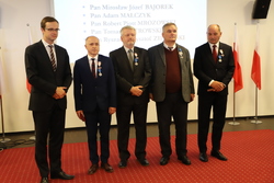 Uroczystość wręczenia działaczom opozycji antykomunistycznej Krzyży Wolności i Solidarności - Białystok, 22 września 2022, Fot. Natalia Krzywicka