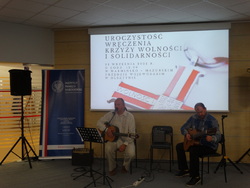 Uroczystość wręczenia działaczom opozycji antykomunistycznej Krzyży Wolności i Solidarności – Olsztyn, 23 września 2022