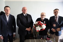 Wręczenie Krzyża Wolności i Solidarności Panu Sylwestrowi Sławomirowi Mosakowskiemu - Orneta, 3 października 2022, Fot. Natalia Krzywicka