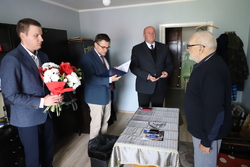 Wręczenie Krzyża Wolności i Solidarności Panu Sylwestrowi Sławomirowi Mosakowskiemu - Orneta, 3 października 2022, Fot. Natalia Krzywicka