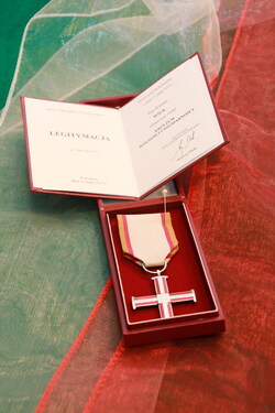 Wręczenie Krzyży Wolności i Solidarności działaczom opozycji z Polski północno-wschodniej