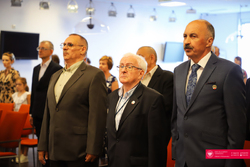 Uroczystość wręczenia działaczom opozycji antykomunistycznej Krzyży Wolności i Solidarności, Białystom 29.06.2023 r., fot. Paweł Bezubik