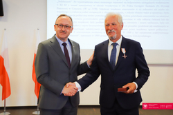 Uroczystość wręczenia działaczom opozycji antykomunistycznej Krzyży Wolności i Solidarności, Białystom 29.06.2023 r., fot. Paweł Bezubik