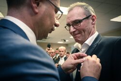 Uroczystość wręczenia Krzyży Wolności i Solidarności – Olsztyn, 4 października 2017. Fot. Sławomir Kasper (IPN)